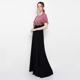 Women's Crepe Solid Maxi Dress